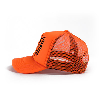 Orange BLVD Trucker Snap