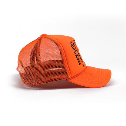 Orange BLVD Trucker Snap