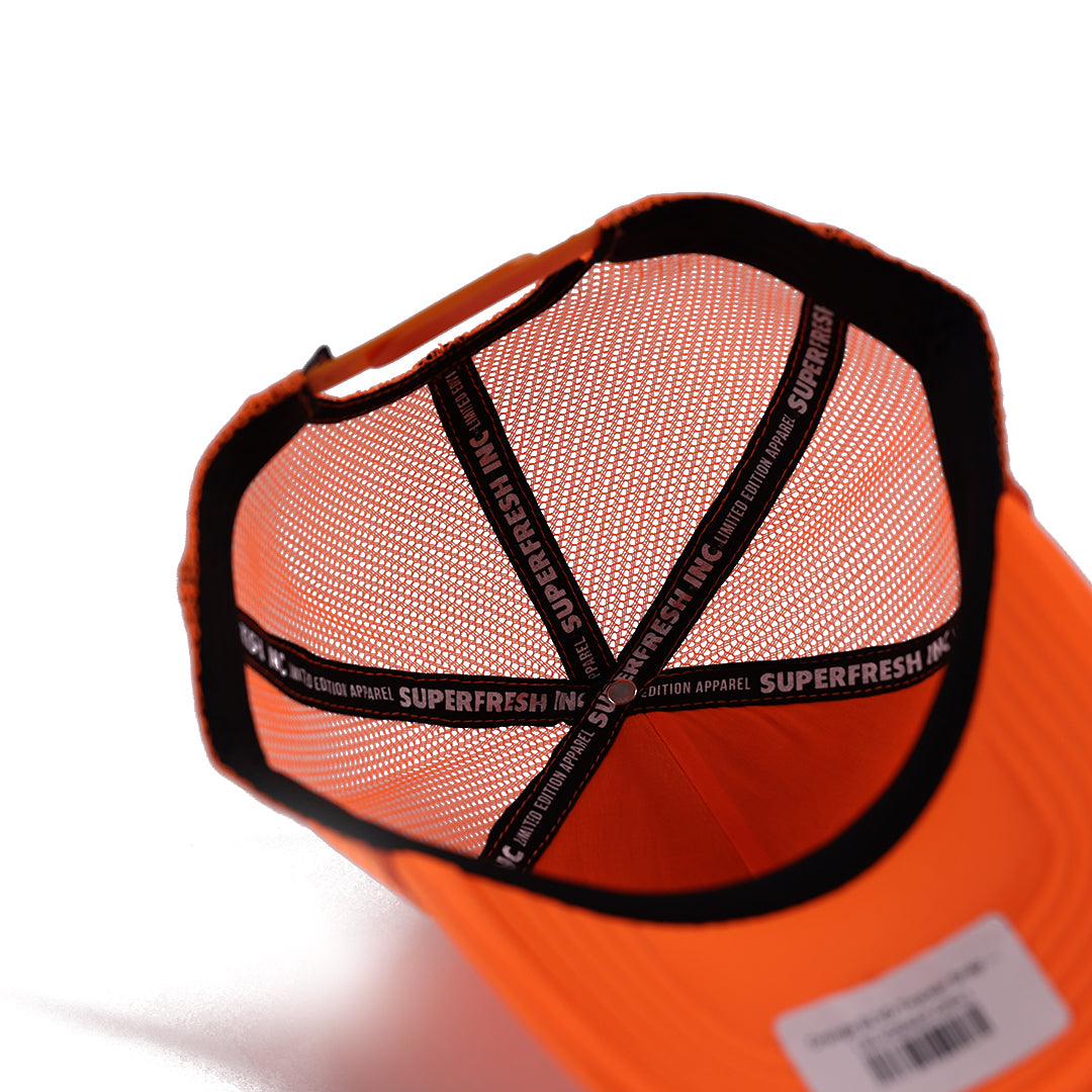 Orange BLVD Trucker Snap