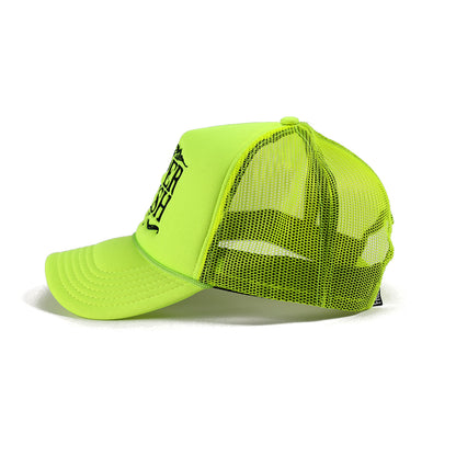 Neon Yellow BLVD Trucker Snap