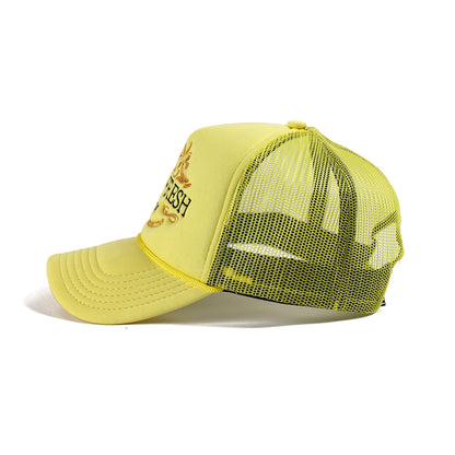 Yellow BLVD Trucker Snap