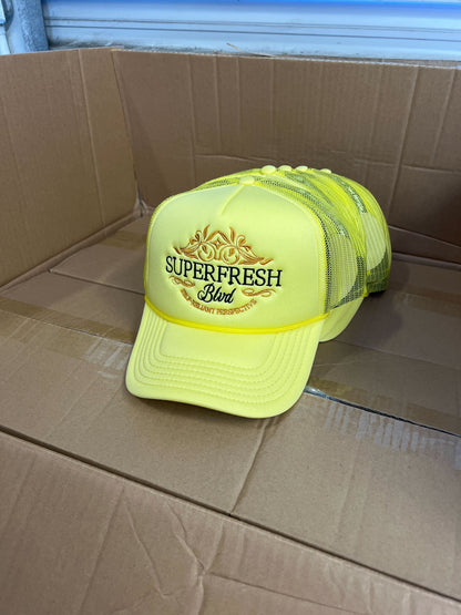 Yellow BLVD Trucker Snap