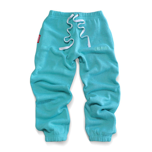 Towel Sweatpants Baggy (Turquoise)