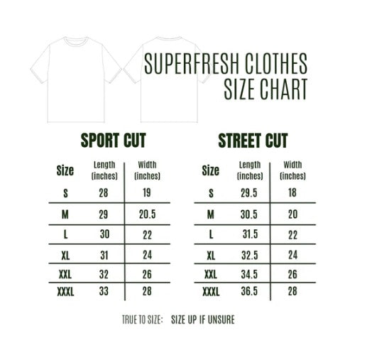 Size Chart 1