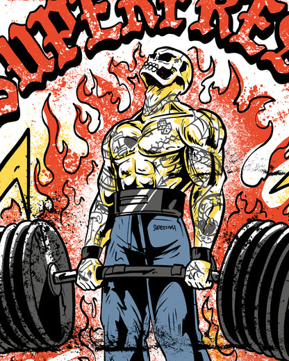 Skull Power Lift (Hoodie)