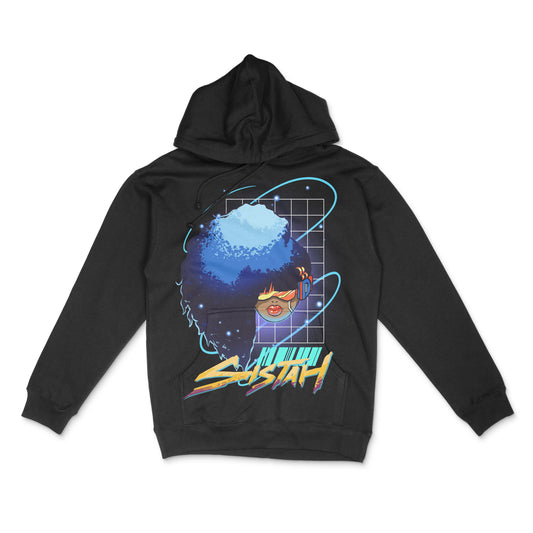 Sistah Afro Cyberpunk 6 Hoodie