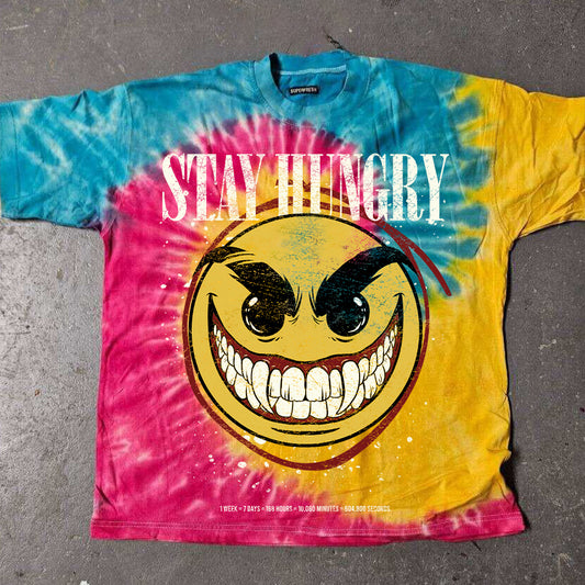 Stay Hungry Tie Dye 01